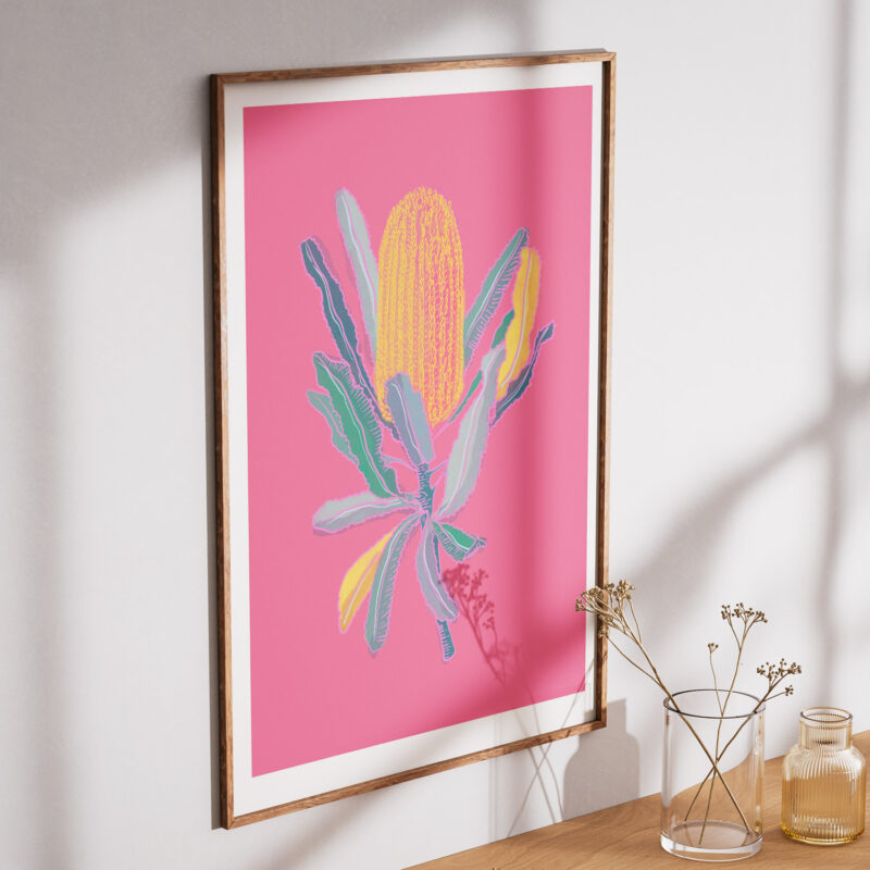 banksia-flower-frame