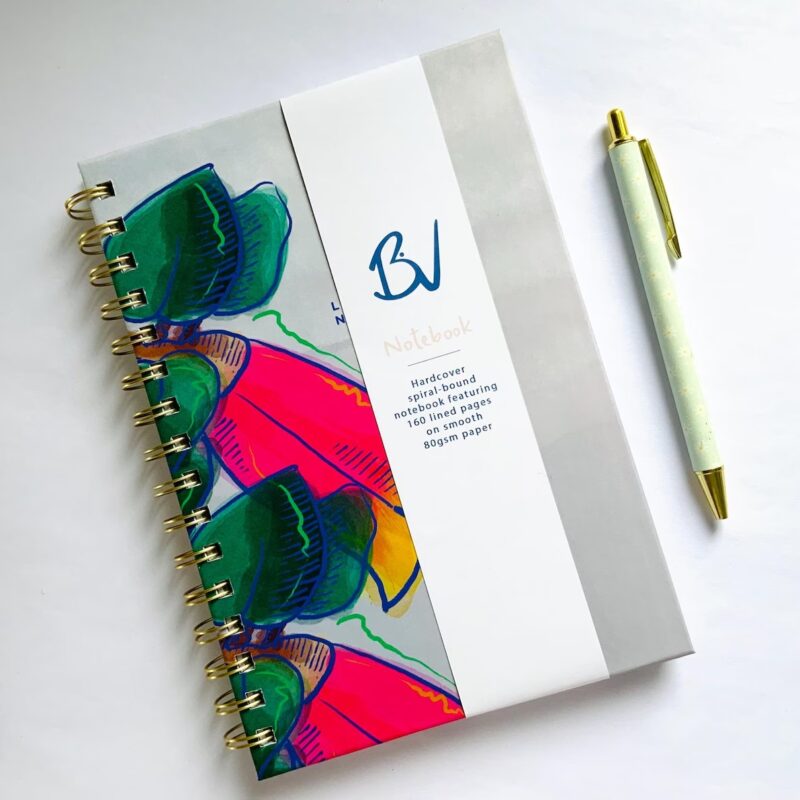 Canberra Bells Hardcover Notebook