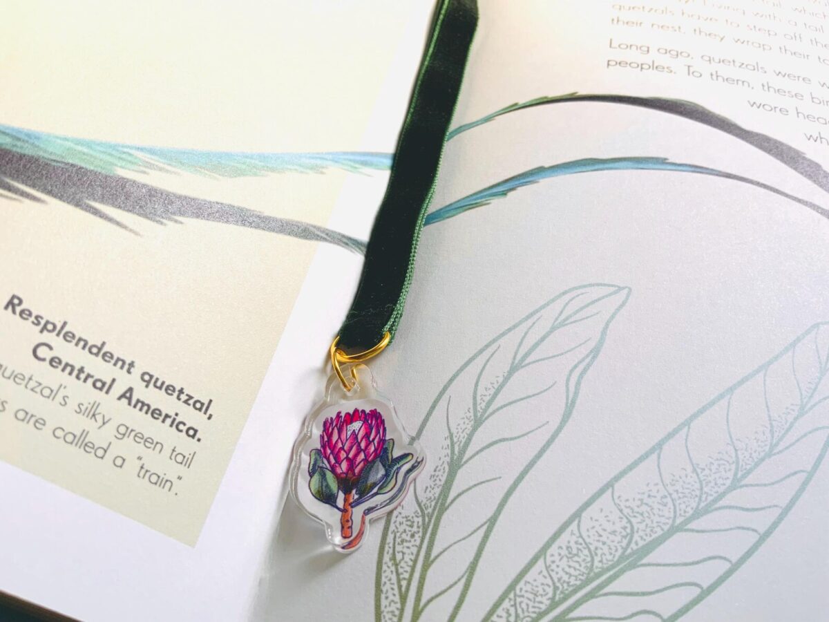 protea bookmark 2